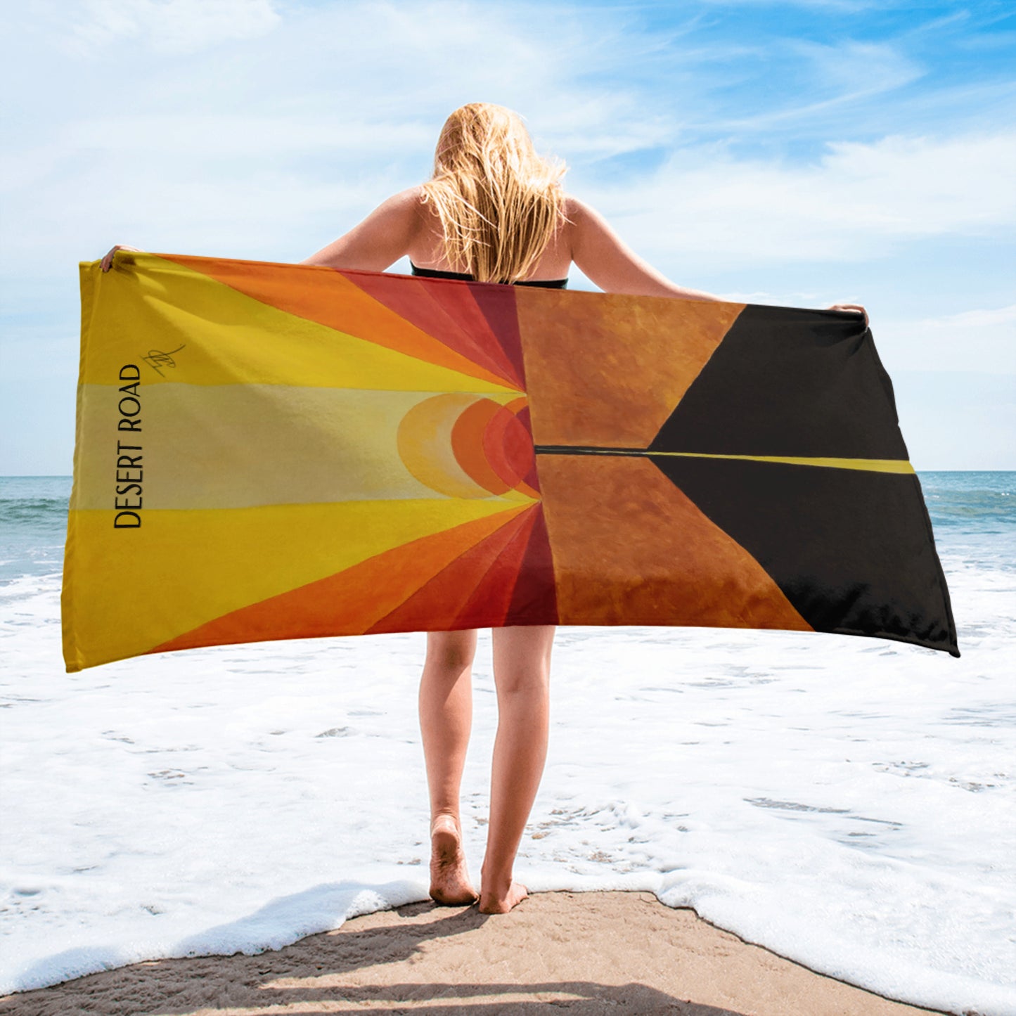 Desert Road Towel