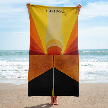 Desert Road Towel