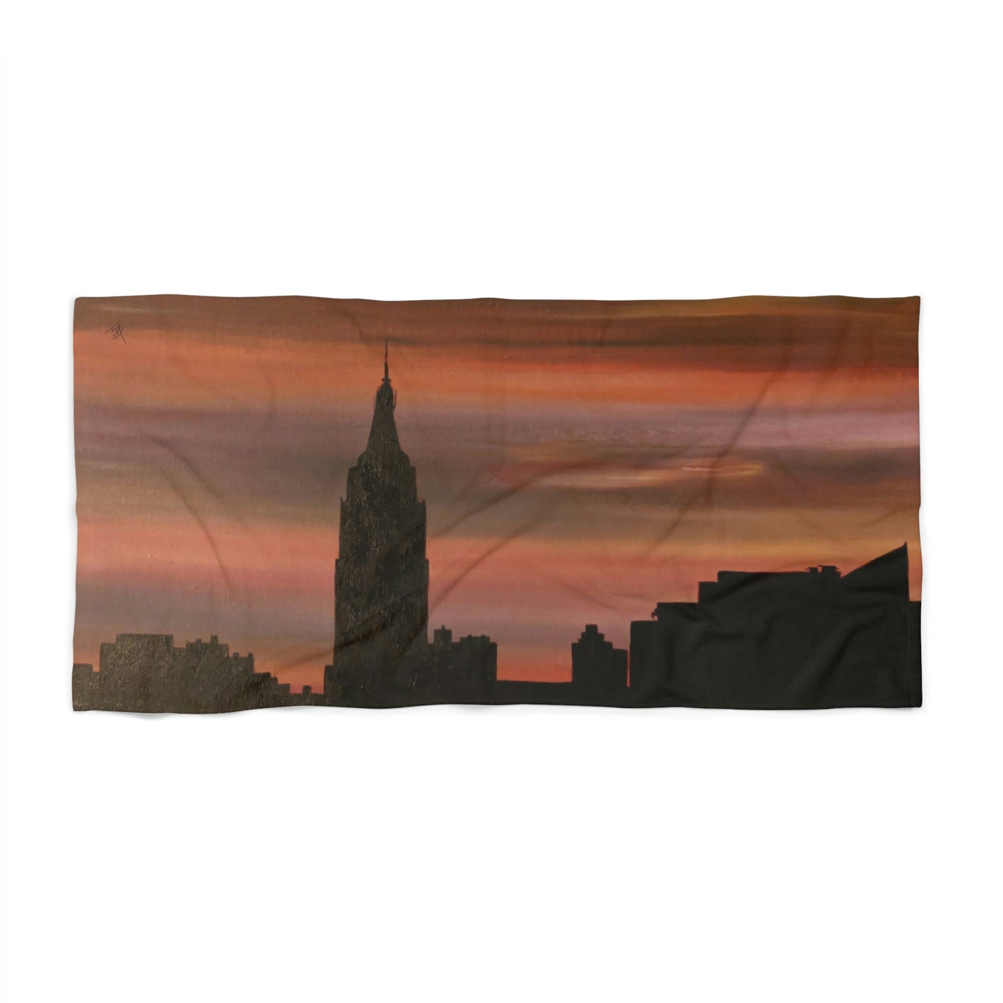 Blackout Beach Towel