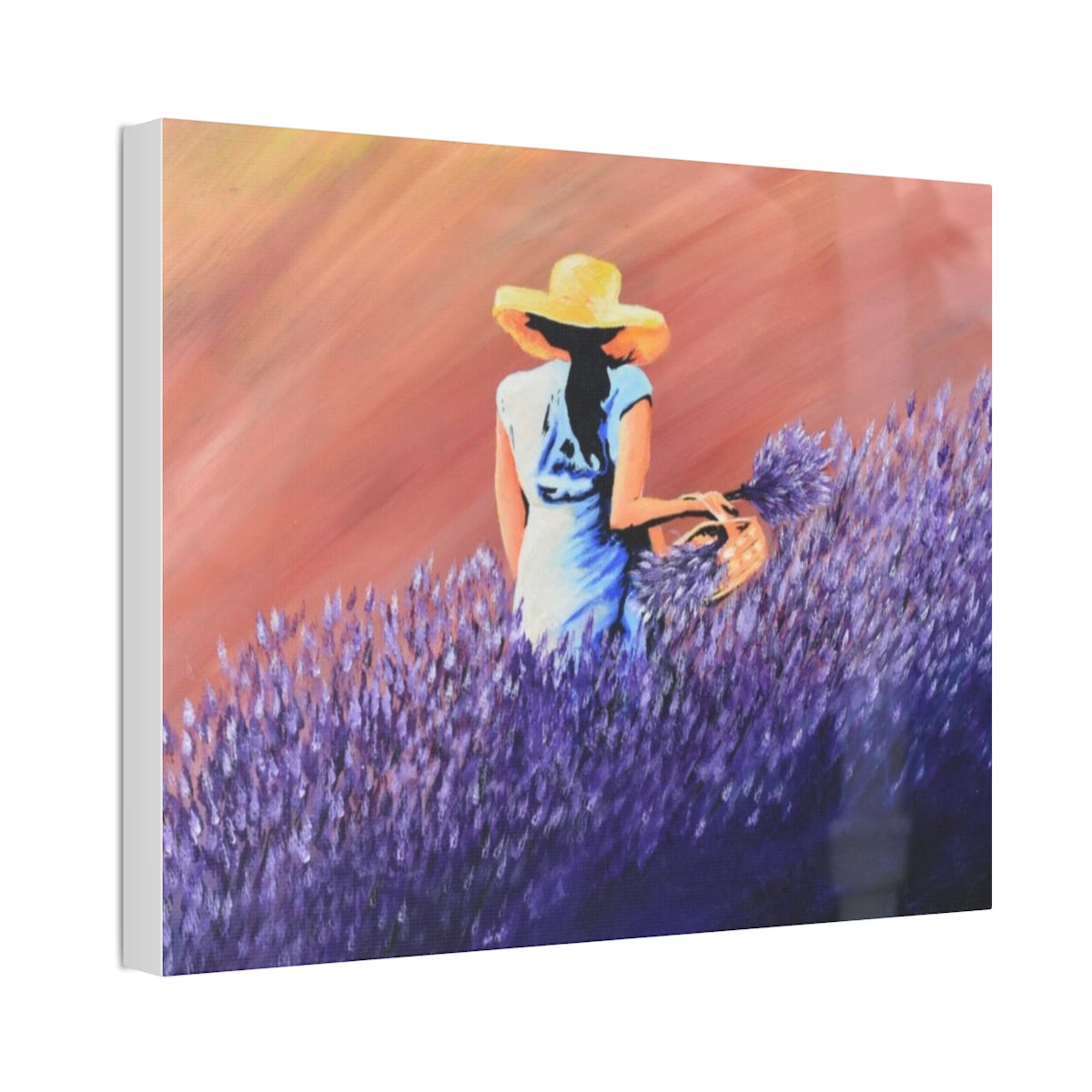 Lavender Sunset Canvas