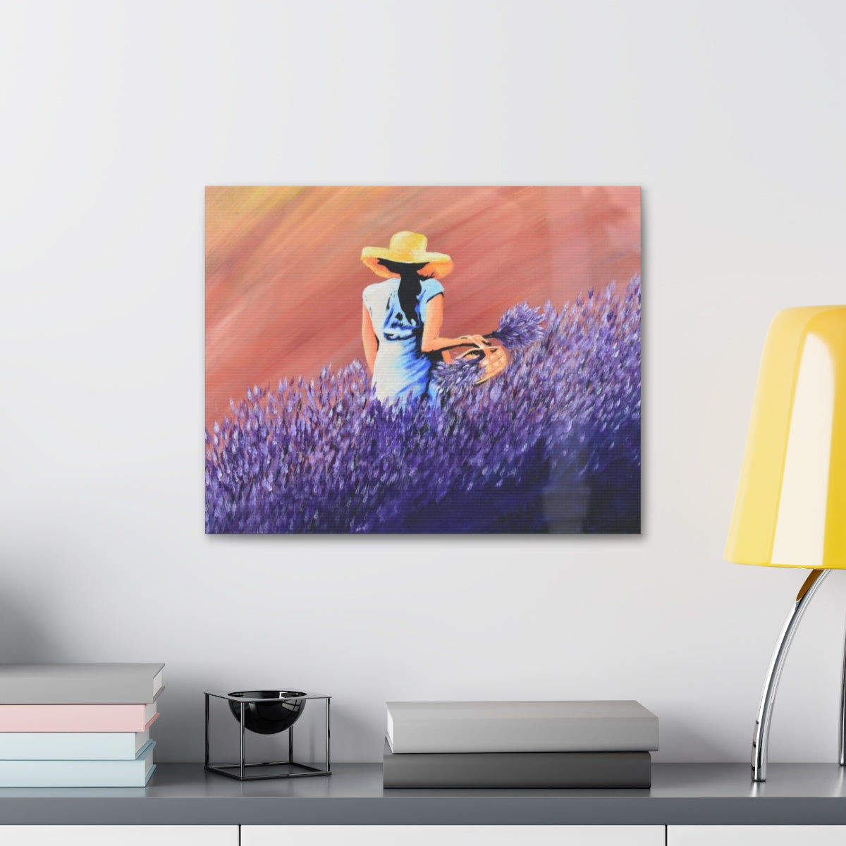 Lavender Sunset Canvas