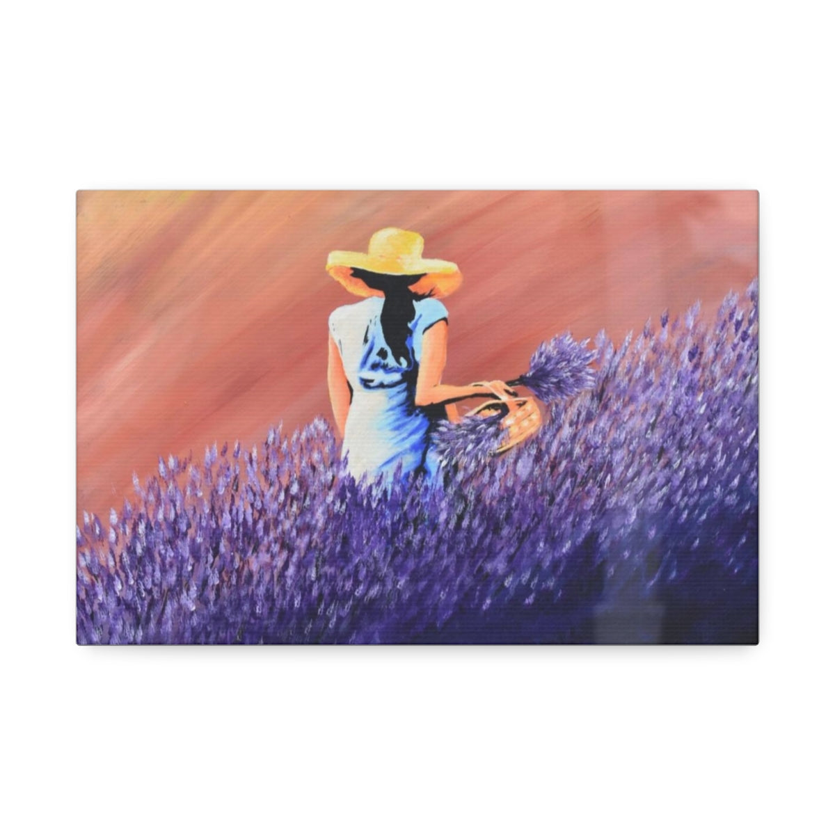 Lavender Sunset Canvas