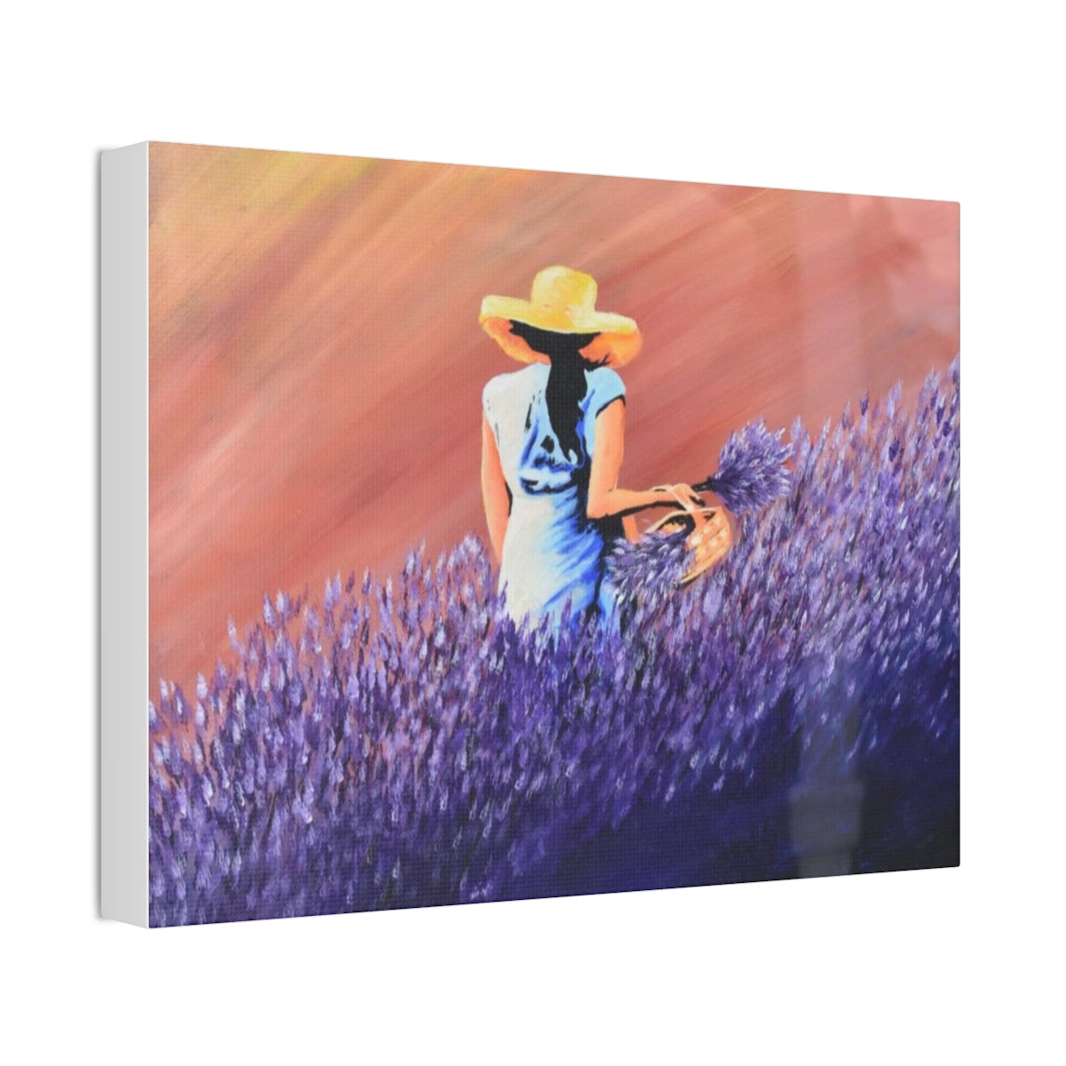 Lavender Sunset Canvas