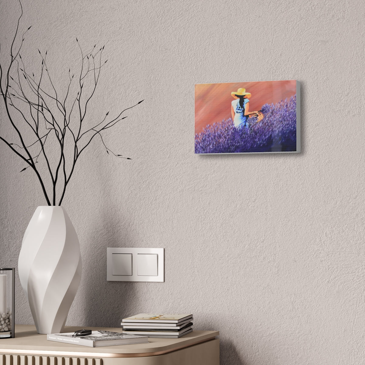 Lavender Sunset Canvas