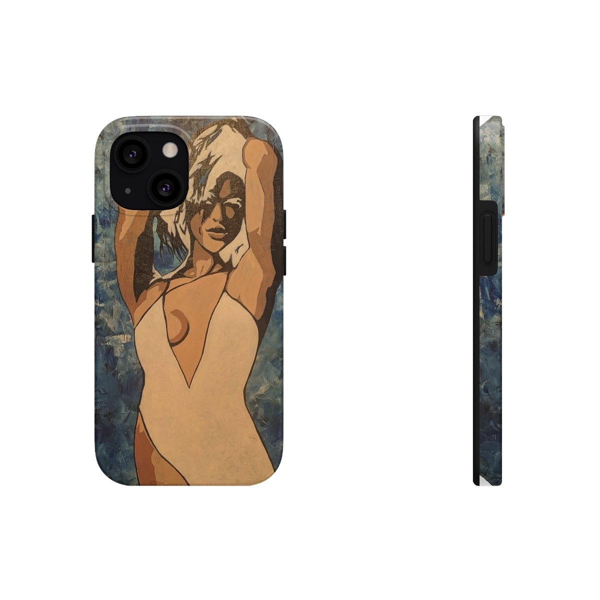 White Eyes Durable IPhone Case