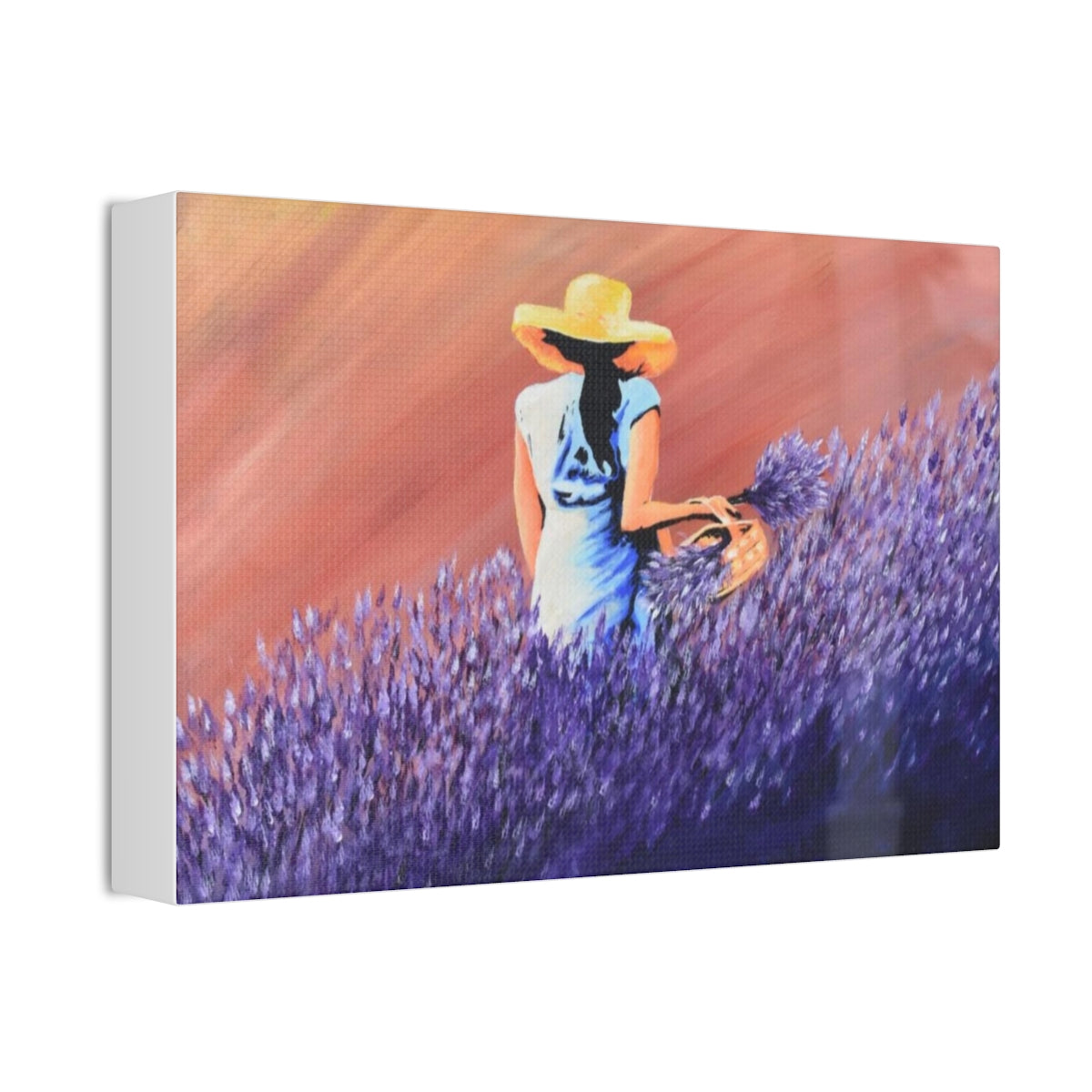 Lavender Sunset Canvas