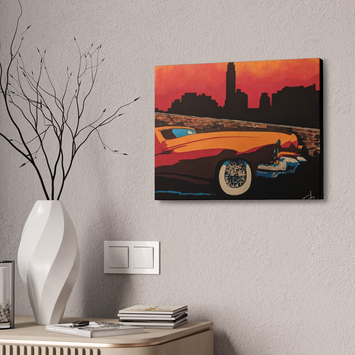 Hot Wheels Canvas