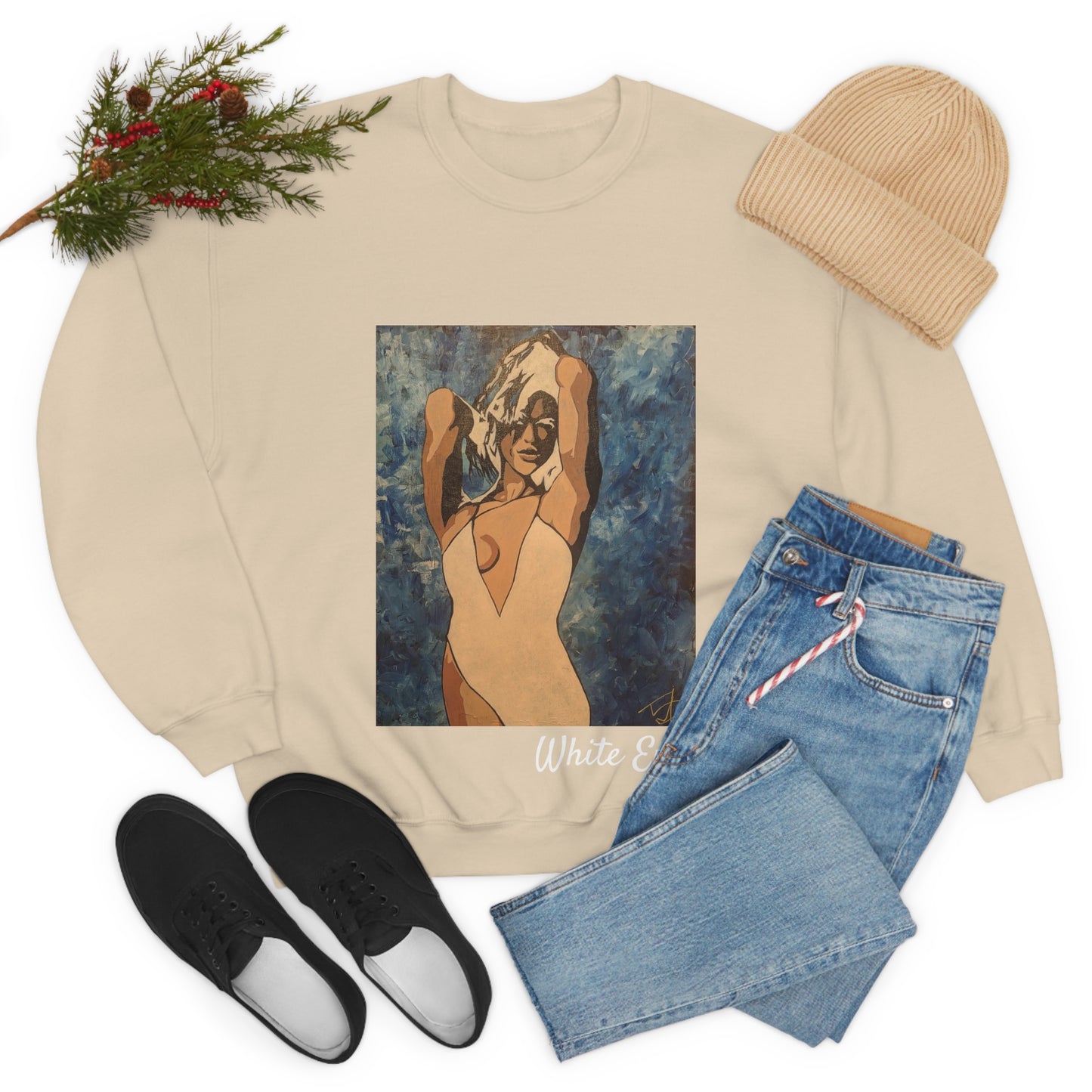 White Eyes Sweatshirt