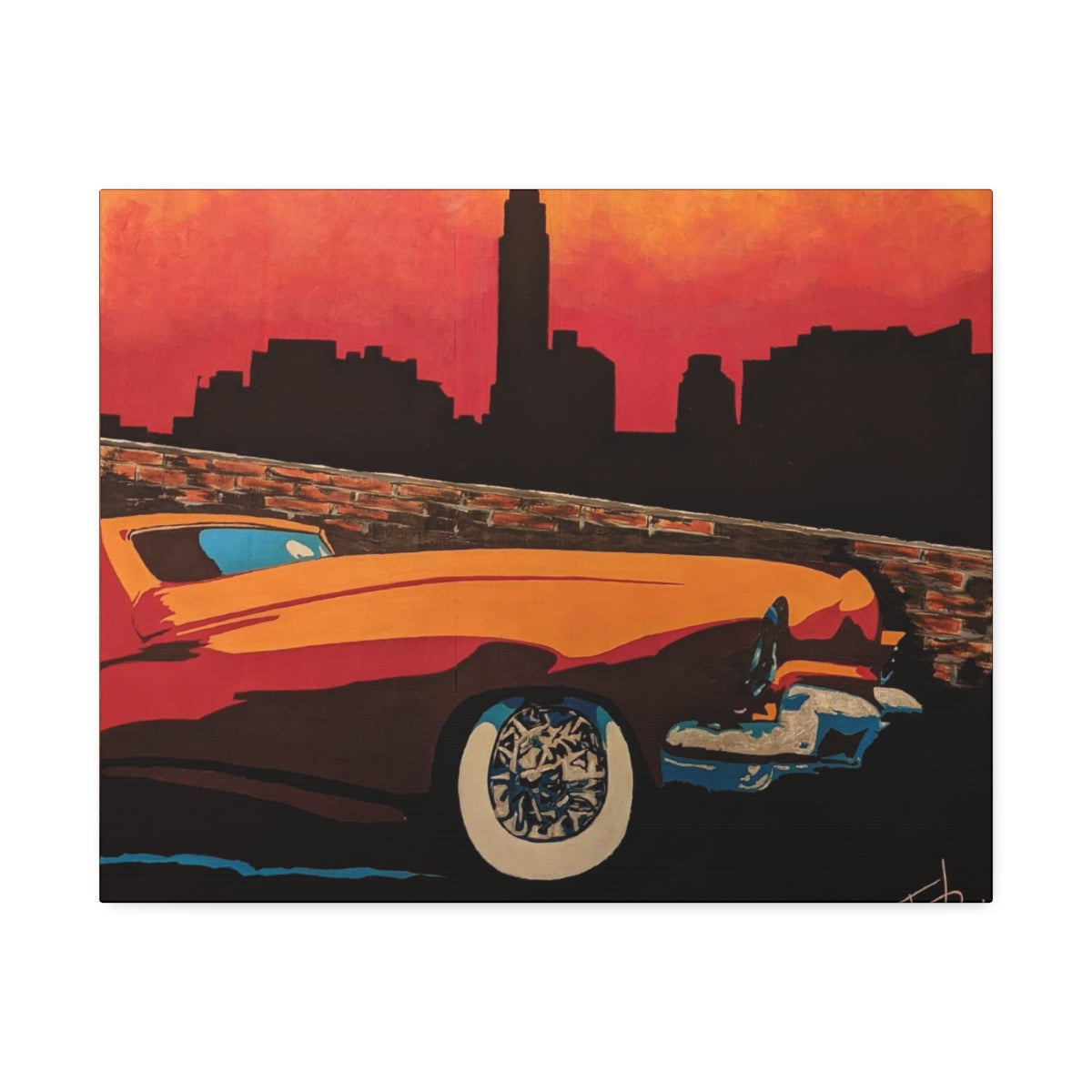 Hot Wheels Canvas