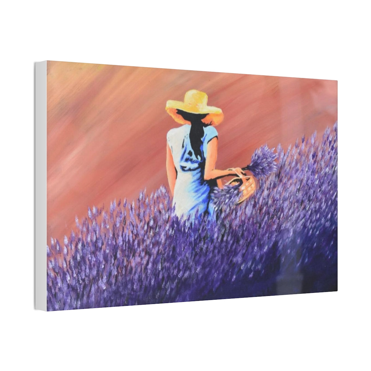 Lavender Sunset Canvas