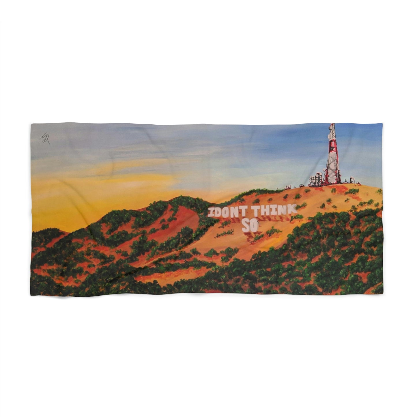 Going Back To Cali Beach Towel