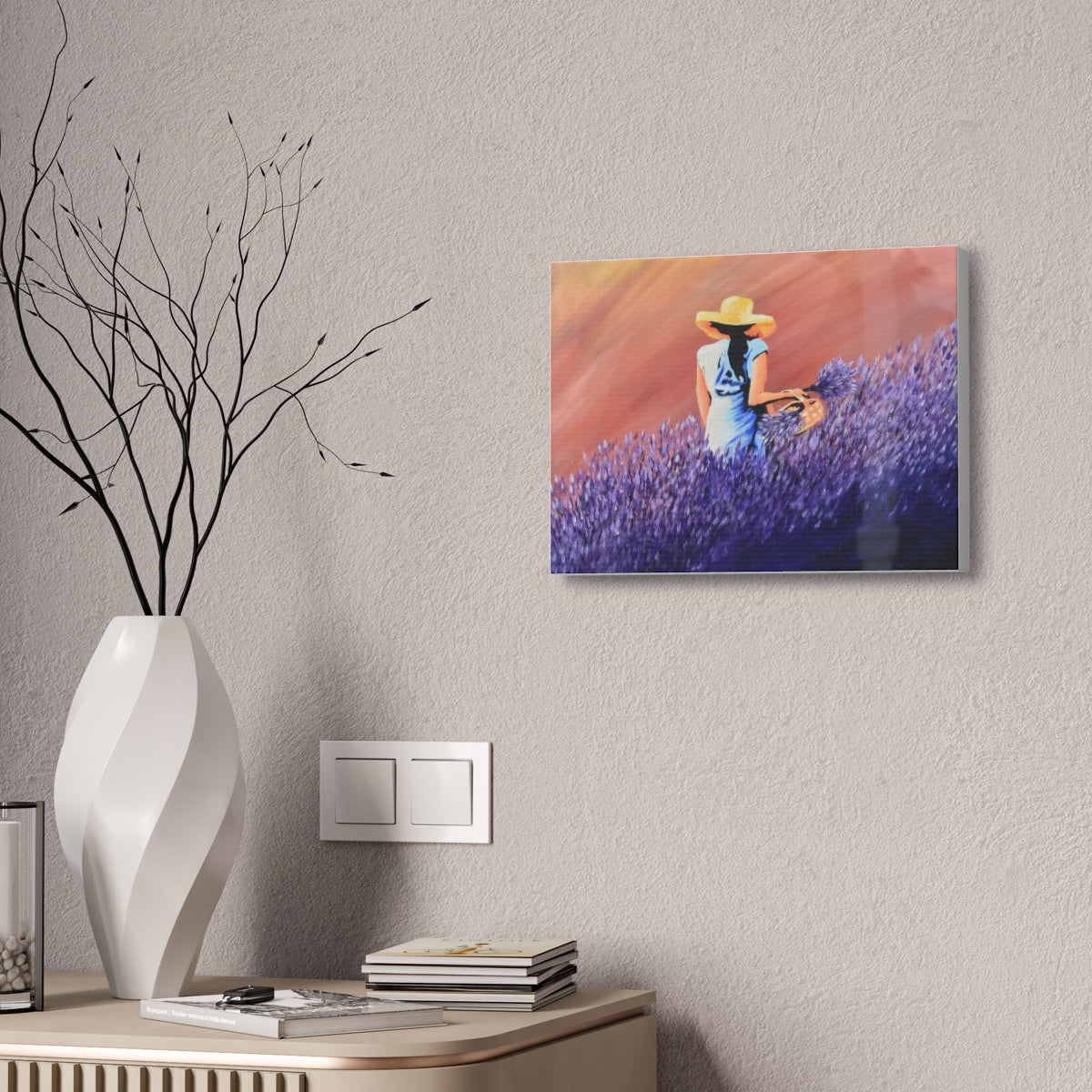 Lavender Sunset Canvas