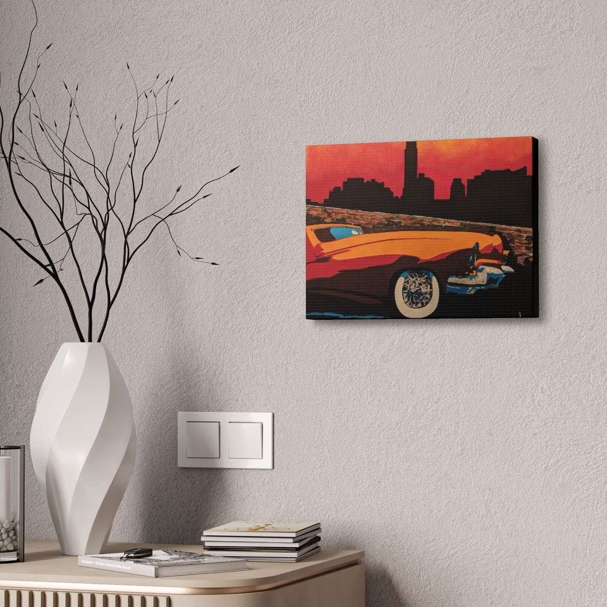 Hot Wheels Canvas