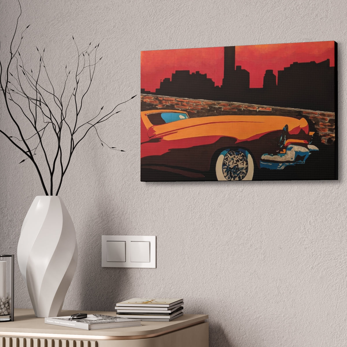 Hot Wheels Canvas