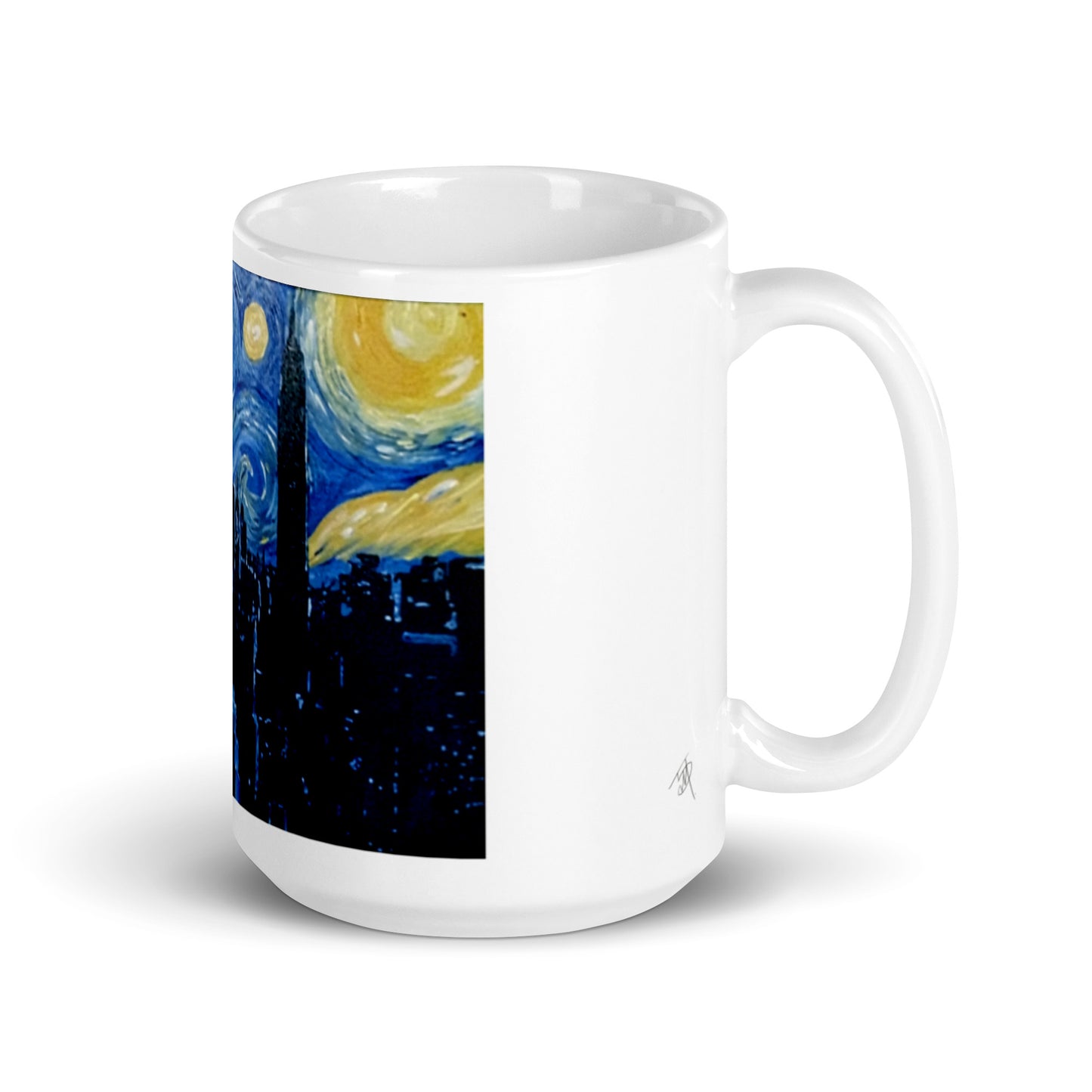 Starry Night Over Manhattan Mug